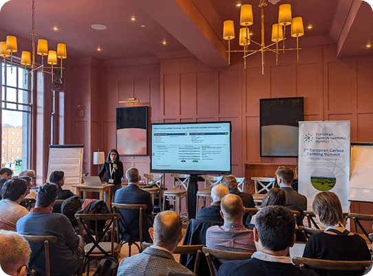 Attendees at the European Carbon Farming Summit