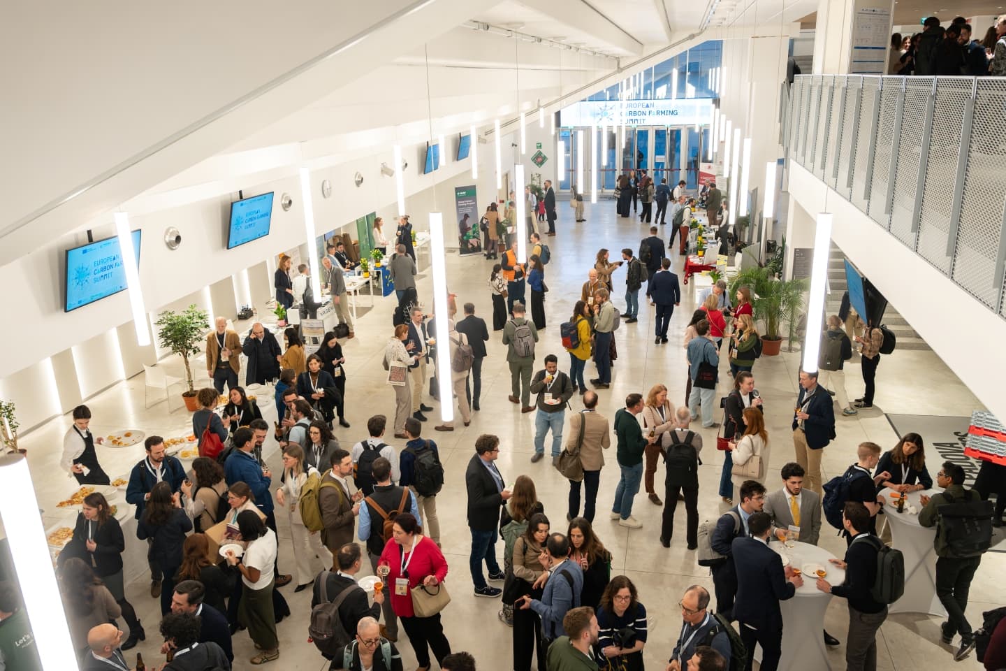 Photo from the European Carbon Farming Summit.