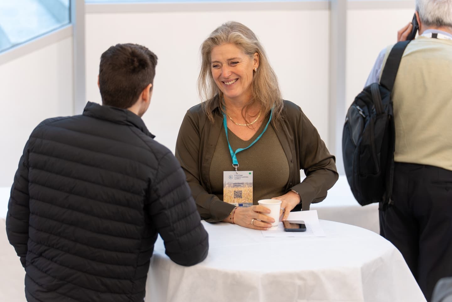 Photo from the European Carbon Farming Summit.