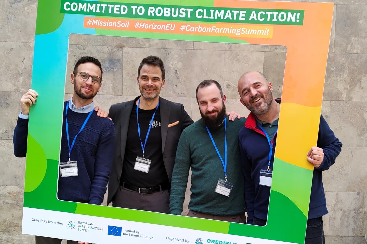 Photo from the European Carbon Farming Summit.